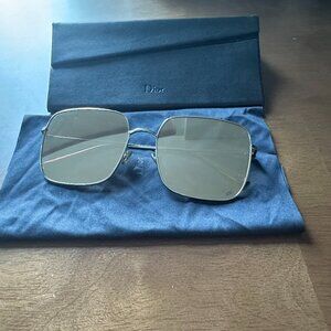 Dior Stellaire Square Metal Sunglasses